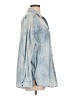 Express Blue Long Sleeve Button-Down Shirt Size L - photo 4