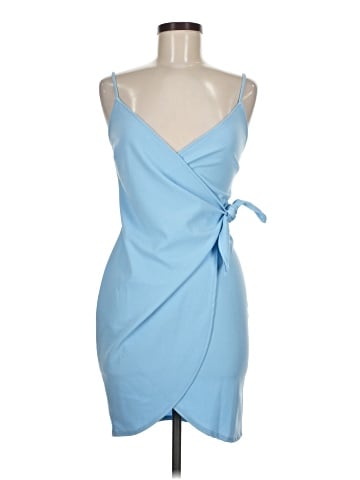 Blue Blush Cocktail Dress (view 1)