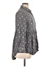 Solitaire Gray Long Sleeve Button-Down Shirt Size XL - photo 4
