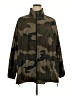 Wild Fable 100% Polyester Camo Green Windbreaker Size 2X - photo 1