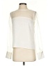 Express 100% Polyester Ivory Long Sleeve Blouse Size S - photo 1