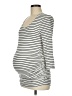A Pea in the Pod Ivory 3/4 Sleeve T-Shirt Size Med Maternity - photo 1
