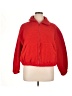 Old Navy 100% Polyester Solid Red Jacket Size XL Petite - photo 1
