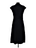 Nine West Solid Black Casual Dress Size L - photo 2