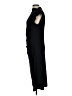 Nine West Solid Black Casual Dress Size L - photo 5