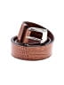 Berge 100% Leather Brown Leather Belt Size S - photo 1