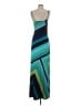 Cache Graphic Teal Casual Dress Size S - photo 2