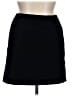 Gap 100% Cotton Solid Black Formal Skirt Size 14 - photo 2