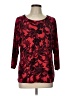 Unbranded Red 3/4 Sleeve Top Size L (estimated) - photo 1