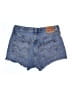 Levi's 100% Cotton Blue Denim Shorts Size 30 waist - photo 2