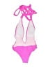 Unbranded Solid Pink Swimsuit Bottoms Size M - photo 2