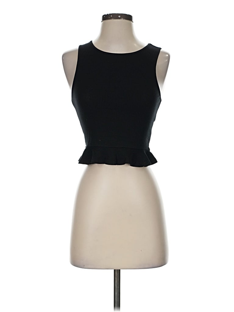 Pre-owned Forever 21 Sleeveless T-shirt In Black