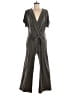 MNG Solid Gray Jumpsuit Size M - photo 1