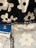 Old Navy 100% Cotton Floral Black Athletic Shorts Size 8 - photo 3