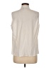 Nine West 100% Polyester Ivory Sleeveless Blouse Size M - photo 2