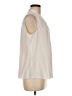 Nine West 100% Polyester Ivory Sleeveless Blouse Size M - photo 4