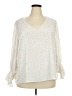Vince Camuto 100% Polyester Ivory 3/4 Sleeve Blouse Size 2X - photo 1