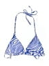 Unbranded Print Blue Swimsuit Top Size M - photo 2