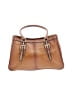 Vicenzo 100% Leather Tan Leather Shoulder Bag One size - photo 3