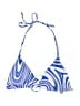 Unbranded Print Blue Swimsuit Top Size M - photo 1
