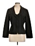 Miss Dorby 100% Polyester Stripes Black Blazer Size 12 - photo 1