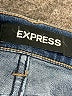 Express Blue Denim Shorts Size 00 - photo 3