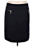 Unbranded Solid Black Casual Skirt Size L (estimated) - photo 1