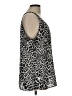 Loveappella 100% Polyester Silver Sleeveless Top Size L - photo 4