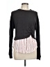 On Twelfth Gray Long Sleeve Top Size L - photo 1