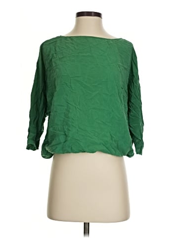 Joie 3/4 Sleeve Silk Top (view 1)
