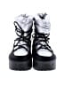 Glaze Silver Ankle Boots Size 10 - photo 2