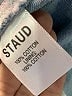 STAUD 100% Cotton Blue Jeans Size 6 - photo 8