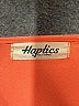 Haptics 100% Polyester Solid Orange Romper Size L - photo 4