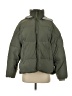 Zara 100% Nylon Solid Green Snow Jacket Size S - photo 1