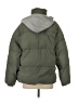 Zara 100% Nylon Solid Green Snow Jacket Size S - photo 2