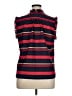 Tommy Hilfiger 100% Polyester Stripes Red Sleeveless Blouse Size XL - photo 2