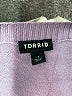 Torrid Purple Cardigan Size 1X Plus (1) - photo 7