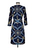 J. McLaughlin Paisley Blue Cocktail Dress Size S - photo 2