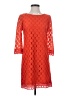 Tahari by ASL 100% Polyester Orange Cocktail Dress Size 2 Petite - photo 1