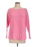 Talbots 100% Pima Cotton Pink Pullover Sweater Size 12 - photo 1