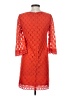 Tahari by ASL 100% Polyester Orange Cocktail Dress Size 2 Petite - photo 2
