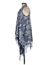 VERTIGO Blue Poncho Size S - photo 5