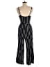 Forever 21 100% Rayon Stripes Black Jumpsuit Size M - photo 2