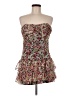 Express Floral Brown Cocktail Dress Size M - photo 1