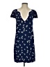 Queenia 100% Polyester Stars Blue Casual Dress Size 1 - photo 1