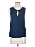 CAbi 100% Rayon Blue Sleeveless Top Size XS - photo 1