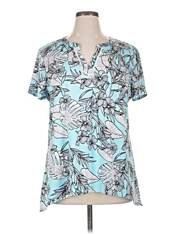Ruby Rd. Short Sleeve Blouse (view 1)