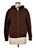 Shein Brown Zip Up Hoodie Size 6 - photo 1