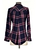 Harper Plaid Burgundy Long Sleeve Button-Down Shirt Size S - photo 2