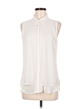 Ann Taylor Sleeveless Button Down Shirt